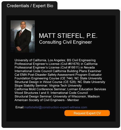 Cambridge Massachusetts civil engineering expert witness