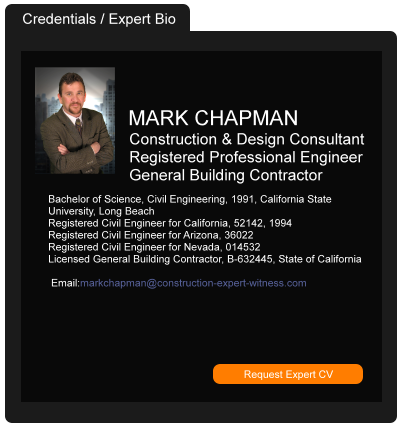 Seattle Washington construction expert testimony